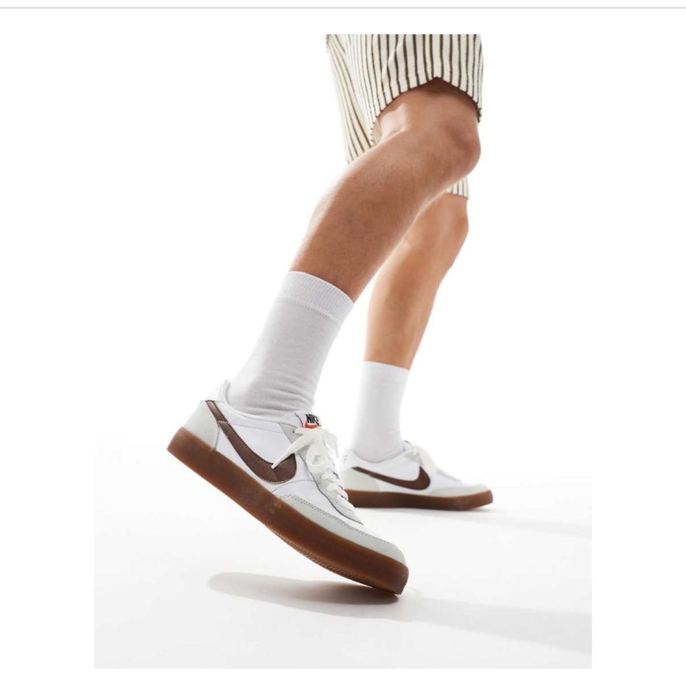 Nike Men’s Killshot 2 Leather White Cacao Wow Gum Sneakers